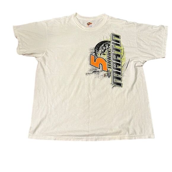 2010 Mark Martin NASCAR T-Shirt XL - Picture 1 of 6